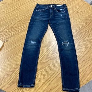 Rag and bone size 24 jeans. Gently worn.
